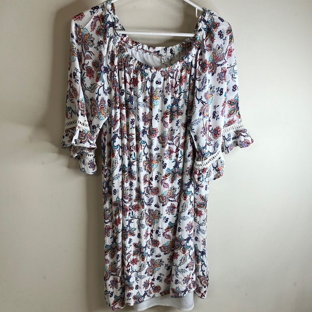 NAIF Floral Mini Dress - Multicolor